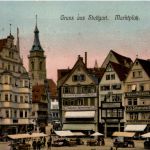 Gruss aus Stuttgart - Marktplatz