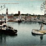 Helsingborg Hamnen med Angfärjan
