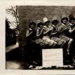 Die Peonegirls des Zirkus Bimbaio 1928