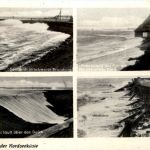 Sturmflut an der Nordseeküste