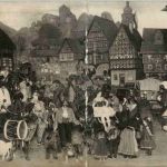 Bruxelles - Sonneberger Gruppe für die Weltausstellung 1910 - Klappkarte