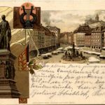 Graz - Litho - Prägekarte