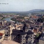 Salzburg vom Flugzeug