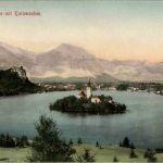 Veldeser See mit Karawanken