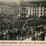 Paris - Arrivee des americains 1917