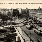 Paris - Le Pont saint Michel