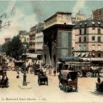 Paris - Le Boulevard Saint Martin