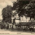 Joyeux retour de moisson - Alsace