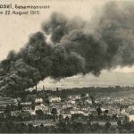 Pagny a Mosel - Brand vom 22. August 1915 - Feldpost