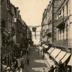 Trouville sur Mer - La Rue de Paris fleurie