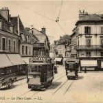 Bourges - La Place Cujas - Tramway