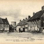 Coucy le Chateau - La Place du Marche
