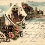 Gruss aus Strassburg - Litho