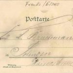 Gruss aus Strassburg - Litho
