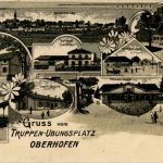 Gruss vom Truppenübungsplatz Oberhofen - Litho