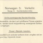 Schleusentreppe des Bandak Kanales