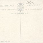 Bruxelles - Exposition de Bruxelles 1910