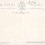 Bruxelles - Exposition de Bruxelles 1910