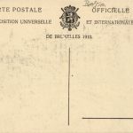 Bruxelles - Exposition de Bruxelles 1910