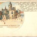 Bruxelles - Exposition de Bruxelles 1897 - Litho