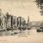 Amsterdam - singel en Munt Gebouw