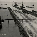 Het Opspuiten van de dijk