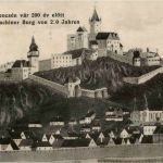 Die Trenschiner Burg von 200 Jahren
