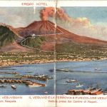 Il versuvio e La Ferrovia E Funicolare - Klappkarte