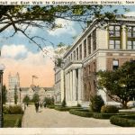 New York - Avery Hall and East Walk to Quadrangle
