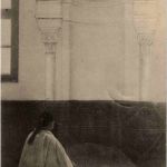 Tunis - Priere a l interieur d une Mosquee