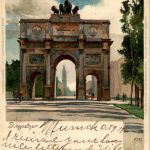 München - Siegesthor - Litho - Kley