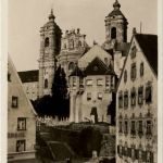 Weingarten -Aufgang zur Abteikirche