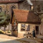 Rothenburg o. T. - Künstlerkarte Tony Binder