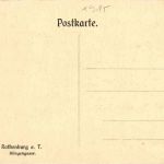 Rothenburg o T. - Klingengasse