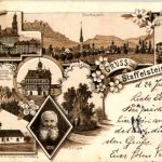 Gruss aus Staffelstein - Litho