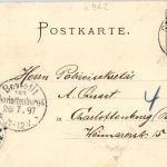 Gruss aus Staffelstein - Litho