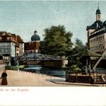 Bamberg - Partie an der Regnitz