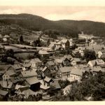 Luftkurort Doppenheim (Kleinschmalkalden), Blick von der Hohen Warte auf Pappenheim