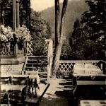 Kurort Ilfeld - Terrasse der Konditorei Burgberg