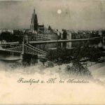 Frankfurt bei Mondschein