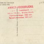 Ammer Hochbrücke bei Echelsbach