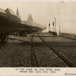 The guns on the Rhine Bank 1919