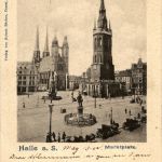 Halle Saale - Marktplatz