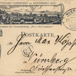 Nürnberg - Deutsches Turnfest 1903 - Ganzsache