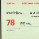 Zürich Herbstschau