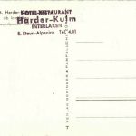Restaurant Harder Kulm
