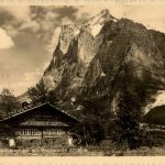 Grindelwaldnerhaus mit Wetterhorn
