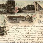 Gruss aus Landau - Litho