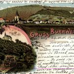 Gruss aus Burrweiler - Litho