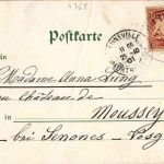 Gruss aus Burrweiler - Litho